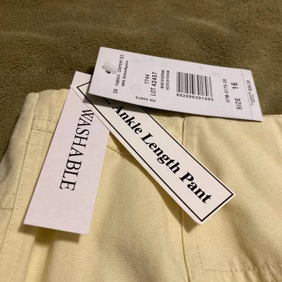 NWT Vintage Harve Benard Lightweight Denim Jeans Pants High Rise Size 16 - Picture 11 of 13